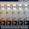 Luxrite Luxrite Square LED Up and Down Wall Sconces, 5CCT 2700K-5000K, 15W, 1000LM, IP65, ETL - Black 2-Pack LR40312-2PK - alternate 6